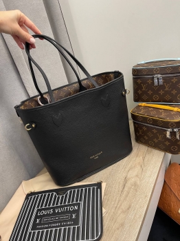 Двусторонняя сумка   Neverfull  Louis Vuitton Артикул BMS-139778. Вид 1