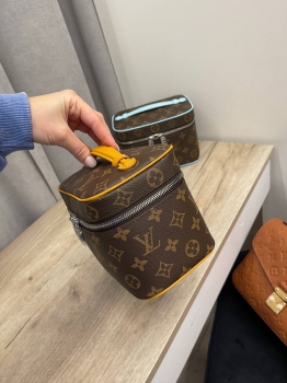 Несессер  Nice mini из вощеной канвы Monogram Macassar Louis Vuitton Артикул BMS-139784. Вид 2