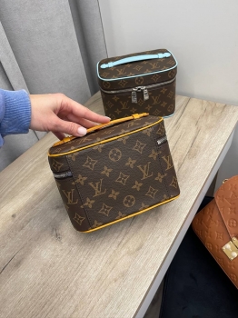 Несессер  Nice mini из вощеной канвы Monogram Macassar Louis Vuitton Артикул BMS-139784. Вид 4