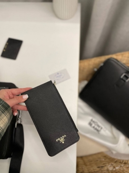 Портмоне-визитница  Prada Артикул BMS-139945. Вид 1