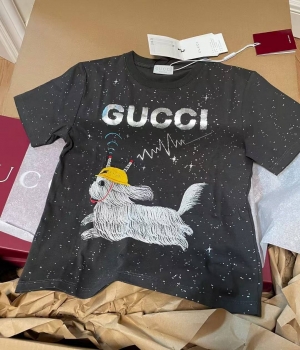Футболка  Gucci Артикул BMS-140343. Вид 1