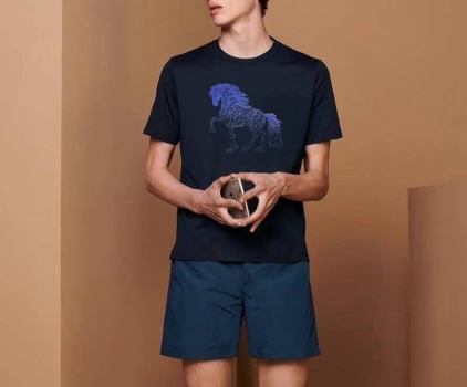 Футболка  Hermes Артикул BMS-140002. Вид 1