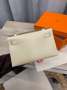 Сумка женская Pochette, Lezard Natura  Hermes Артикул BMS-140057. Вид 3