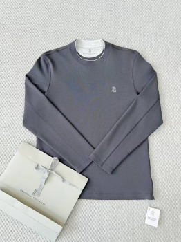 Лонгслив Brunello Cucinelli Артикул BMS-140103. Вид 5