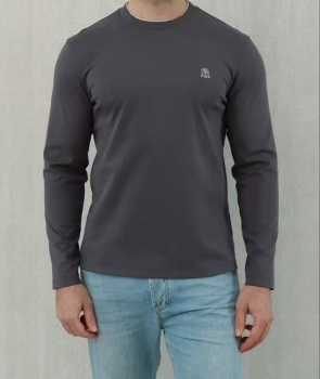 Лонгслив Brunello Cucinelli Артикул BMS-140103. Вид 1