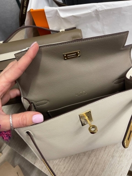 Сумка женская Kelly Pochette Hermes Артикул BMS-140236. Вид 6