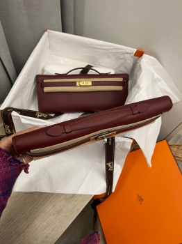 КЛАТЧ KELLY CUT, Epsom Hermes Артикул BMS-140240. Вид 4