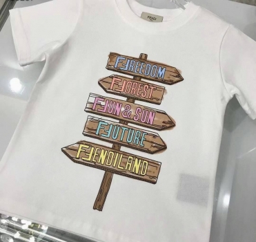Футболка  Fendi Артикул BMS-140301. Вид 1