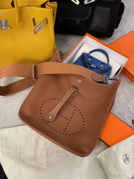 Сумка женская Evelyne 29 cm Clemence leather  Hermes Артикул BMS-140391. Вид 1