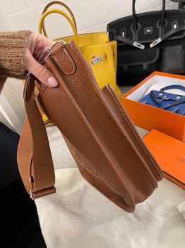 Сумка женская Evelyne 29 cm Clemence leather  Hermes Артикул BMS-140391. Вид 3