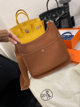 Сумка женская Evelyne 29 cm Clemence leather  Hermes Артикул BMS-140391. Вид 4