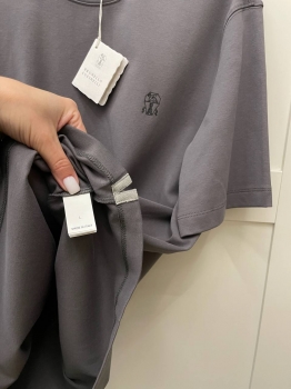  Футболка Brunello Cucinelli Артикул BMS-140591. Вид 4