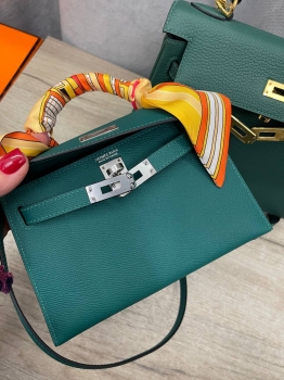 Сумка женская kelly mini Hermes Артикул BMS-140647. Вид 5