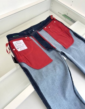 Джинсы Kiton Артикул BMS-140731. Вид 3