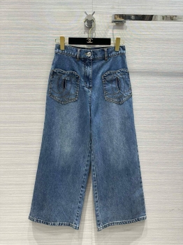 Джинсы Chanel Артикул BMS-140737. Вид 1