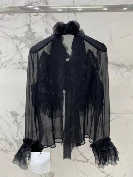 Блузка  Balmain Артикул BMS-141041. Вид 4