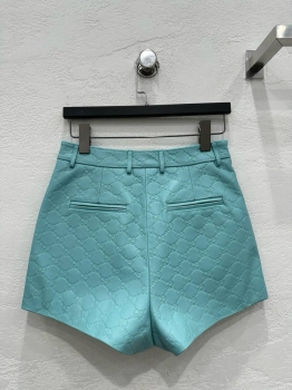 Кожаные шорты  Gucci Артикул BMS-141062. Вид 5