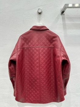 Кожаная куртка Gucci Артикул BMS-141065. Вид 6
