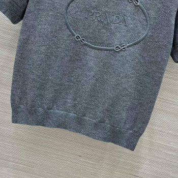Футболка  Prada Артикул BMS-141137. Вид 4