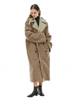Плащ  двухсторонний Balenciaga Артикул BMS-141219. Вид 3