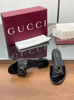 Шлепанцы  Gucci Артикул BMS-141250. Вид 2