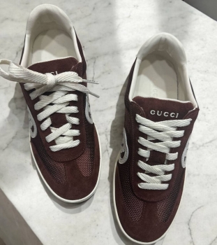 Кеды женские  Gucci Артикул BMS-141254. Вид 4