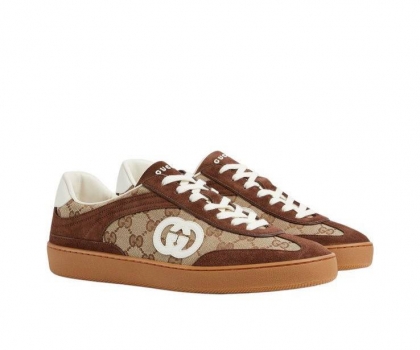 Кеды женские  Gucci Артикул BMS-141252. Вид 4
