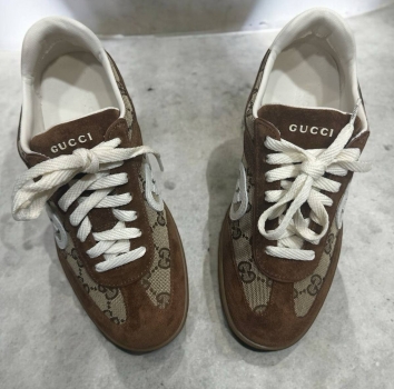 Кеды женские  Gucci Артикул BMS-141252. Вид 3