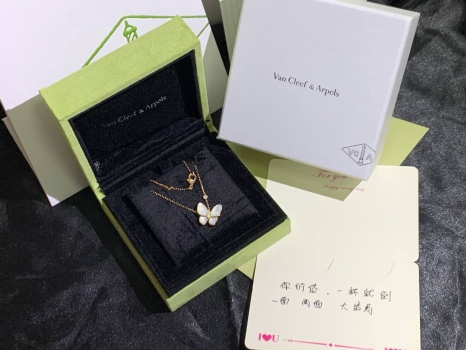 Колье  коллекция Two Butterfly Van Cleef Артикул BMS-141272. Вид 4