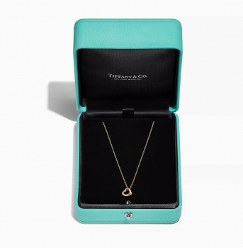 Подвеска   коллекция Open Heart из желтого золота  18 карат  Tiffany&Co Артикул BMS-141279. Вид 6