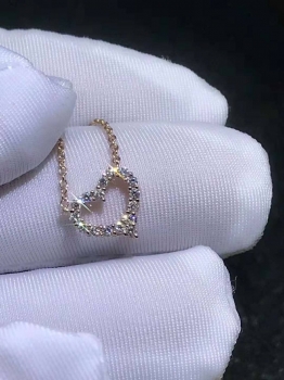 Подвеска   из золота 18 карат с бриллиантами Tiffany&Co Артикул BMS-141280. Вид 4
