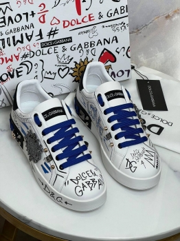 Кеды женские  Dolce & Gabbana Артикул BMS-141533. Вид 1