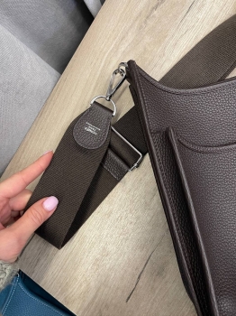 Сумка женская Evelyne 29 cm Clemence leather Hermes Артикул BMS-141667. Вид 6