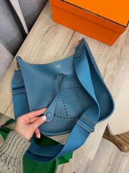 Сумка женская Evelyne 29 cm Clemence leather Hermes Артикул BMS-141668. Вид 2