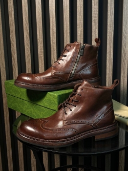 Ботинки  Gucci Артикул BMS-141773. Вид 1