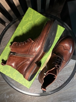 Ботинки  Gucci Артикул BMS-141773. Вид 4