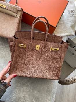 Сумка женская Birkin, Dalmatien, 25 cm Hermes Артикул BMS-141873. Вид 1