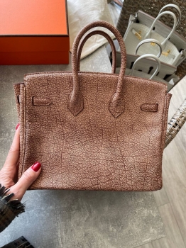 Сумка женская Birkin, Dalmatien, 25 cm Hermes Артикул BMS-141873. Вид 5