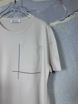 Футболка  Brunello Cucinelli Артикул BMS-141890. Вид 2