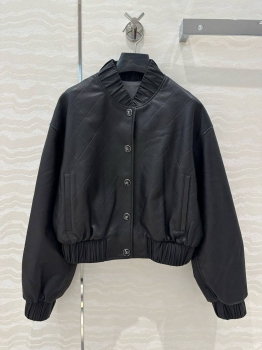 Кожаный бомбер Chanel Артикул BMS-141991. Вид 1