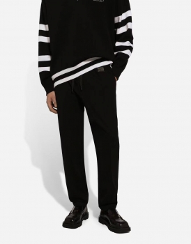   Трикотажные брюки  Dolce & Gabbana Артикул BMS-142129. Вид 1