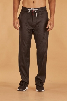 Льняные брюки  Kiton Артикул BMS-142138. Вид 3