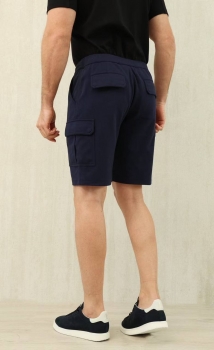 Льняные шорты ZEGNA Артикул BMS-142144. Вид 2