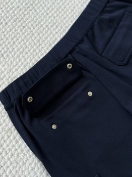 Льняные шорты ZEGNA Артикул BMS-142144. Вид 3