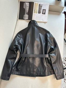 Куртка кожаная  Hermes Артикул BMS-142218. Вид 3