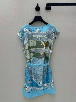 Платье-туника Hermes Артикул BMS-142252. Вид 3