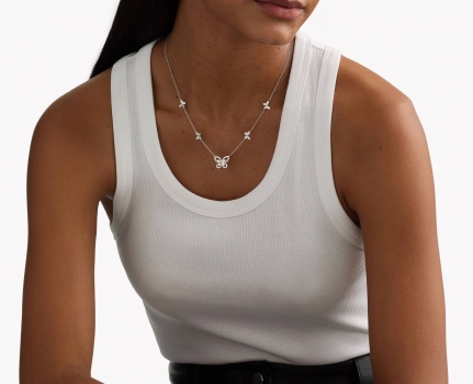 Колье Butterfly Silhouette Graff Артикул BMS-142395. Вид 1