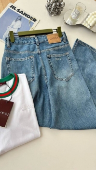 Джинсы  Gucci Артикул BMS-142358. Вид 2