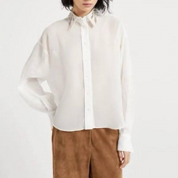 Рубашка Brunello Cucinelli Артикул BMS-142370. Вид 1