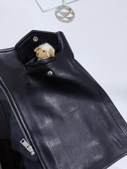 Кожаная юбка  Prada Артикул BMS-142532. Вид 4